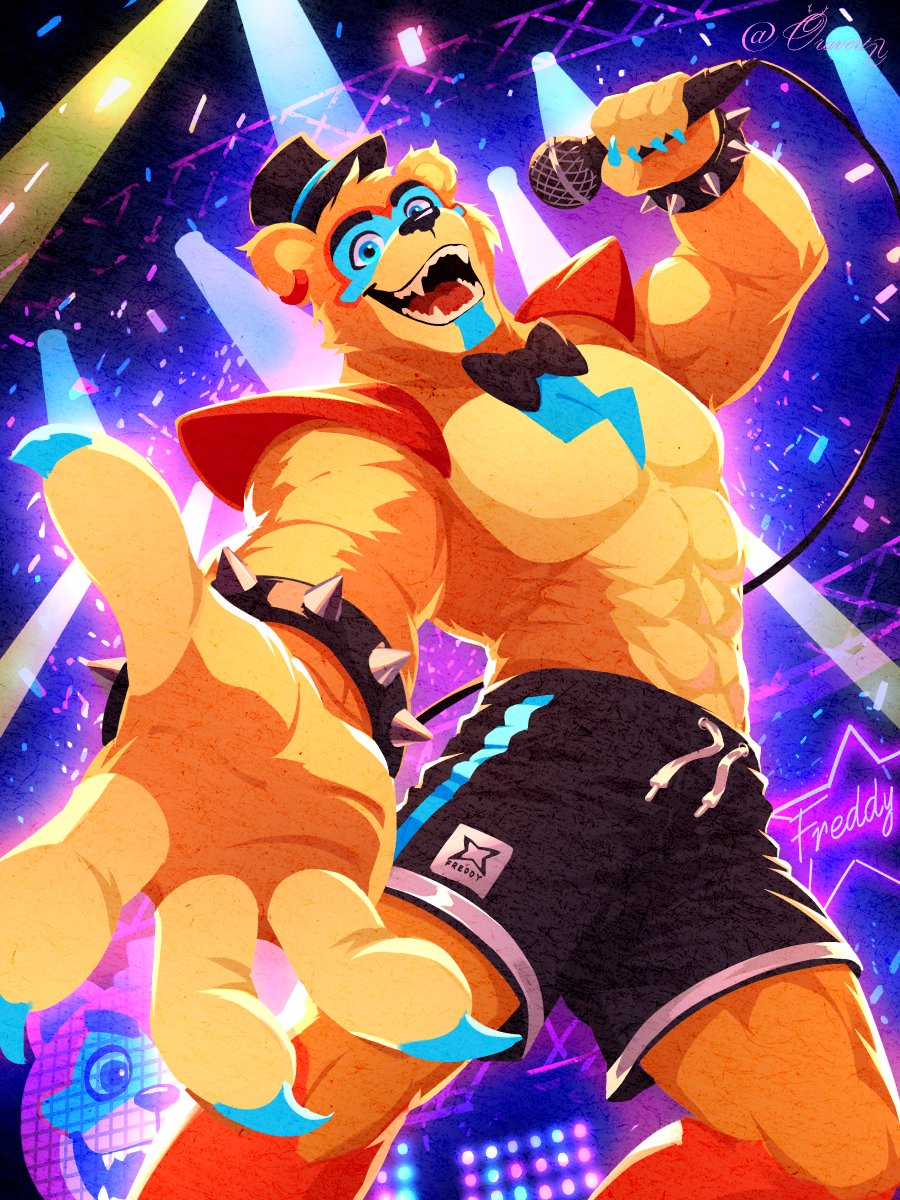 oravert_ii's tweet photo. Congrats on the collab!
I made them a bit fluffier
(Could the next one be Glamrock pls 🥺
#fnaf #freddy #glamrockfreddy #fortnite https://t.co/gPOkqySVqC