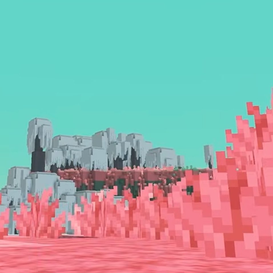 pocketmimo's tweet photo. they added maybe by jisung to minecraft https://t.co/PcxZ5QTIeH