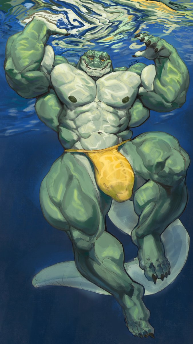 oldshep168's tweet photo. Underwater gator :3 https://t.co/2jd8vGF4Tf