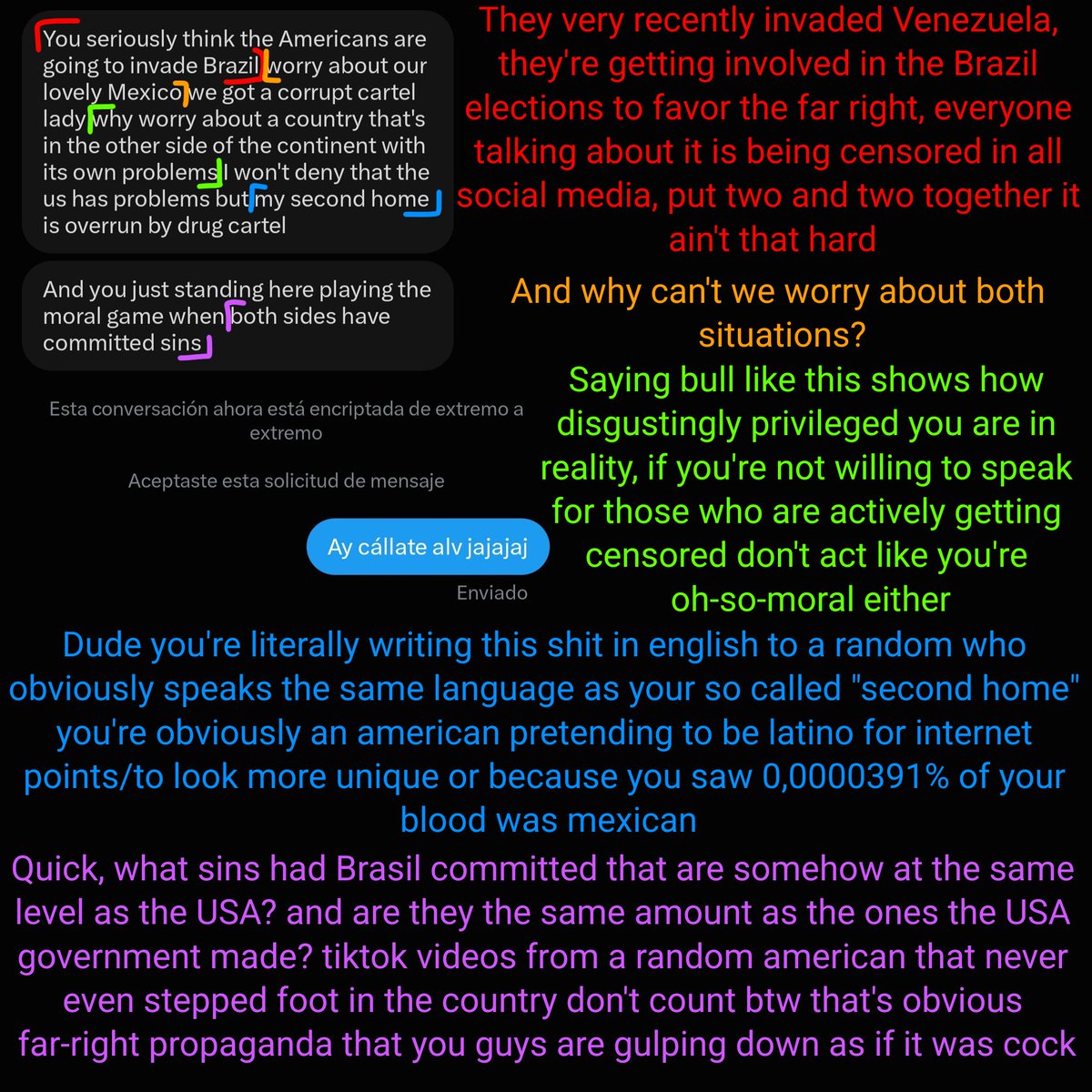 yuppoipoe's tweet photo. got so visibly enraged that i wrote down everything that ticked me KEEP SPEAKING UP FOR BRASIL https://t.co/CPMa0xXGbJ