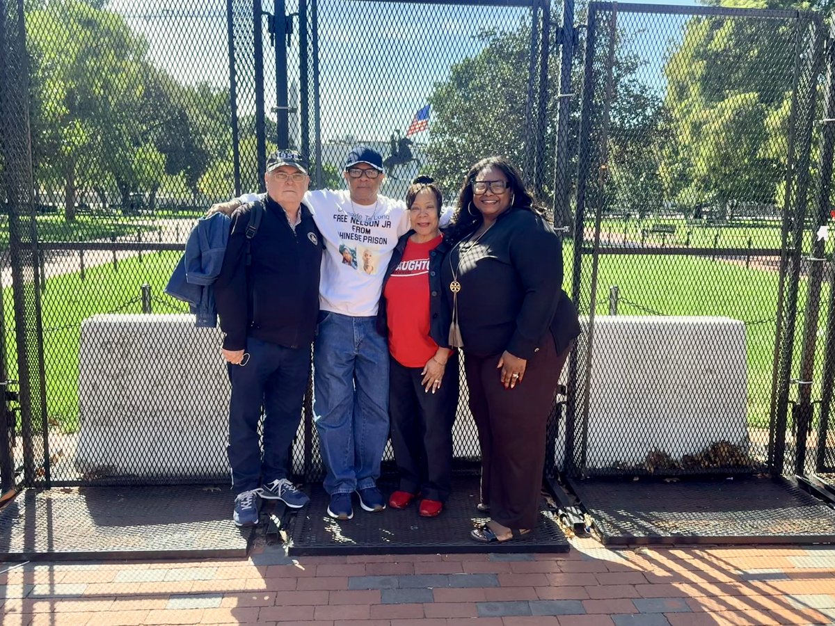 FreeNelsonWells's tweet photo. We’re grateful to Joi Chaney, Peter Humphrey, Jim Zimmerman, Angelo Greco, and the National Urban League for helping bring Nelson’s case to light. Special thx to Rep. Chris Smith and his staff, and Louisiana’s delegation, including @SpeakerJohnson, @BillCassidy, &amp; @SenJohnKennedy https://t.co/QkXLtSqan2