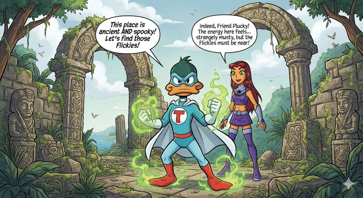 TommyHo46439136's tweet photo. The Toxic Revenger and Starfire at Rusty Ruin Zone
#CartoonNetwork #DC #TinyToonsAdventure #TeenTitans #SonicX @SonicXFrames #SonicTheHedgehog #Sonic3dBlast #PluckyDuck #Koriandr #ToxicRevenger #Starfire #DrEggman https://t.co/3dpD7cTUkX
