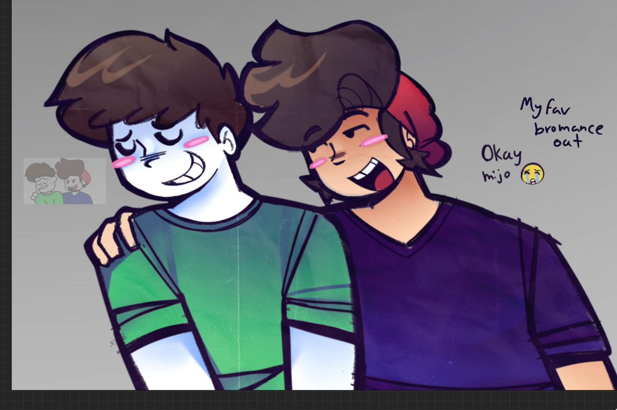 iBigMacintosh's tweet photo. Okay fine I’ll post this here sighhh their friendship is too good and the vids were rllyfunny 🤓 https://t.co/eb72PcHGL9