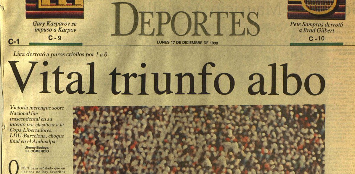 DavilaAurelio's tweet photo. @elnacionalec se fue al infierno de 2a categoría.
Equipo - rival al que voy a extrañar, me crié viendo partidazos #LDU vs #ElNacional, lamentablemente nunca posicionado como el #ÚnicoClásicoCapitalino, definieron títulos, subtítulos, descensos, Libertadores, Sudamericana y muuuucho más.
Sin duda alguna, el partido más taquillero y de mayor asistencia en la historia del fútbol capitalino.
Para muestras, CUATRO BOTONES.
Ojalá vuelvan pronto los #PurosCriollos, que regresen sanos, sin deudas, con manejo ejecutivo.
Y ojalá, la #LigaPro no cometa la estupidez de mantenerlo, en la mesa, en la Serie B, le seguirían haciéndole daño