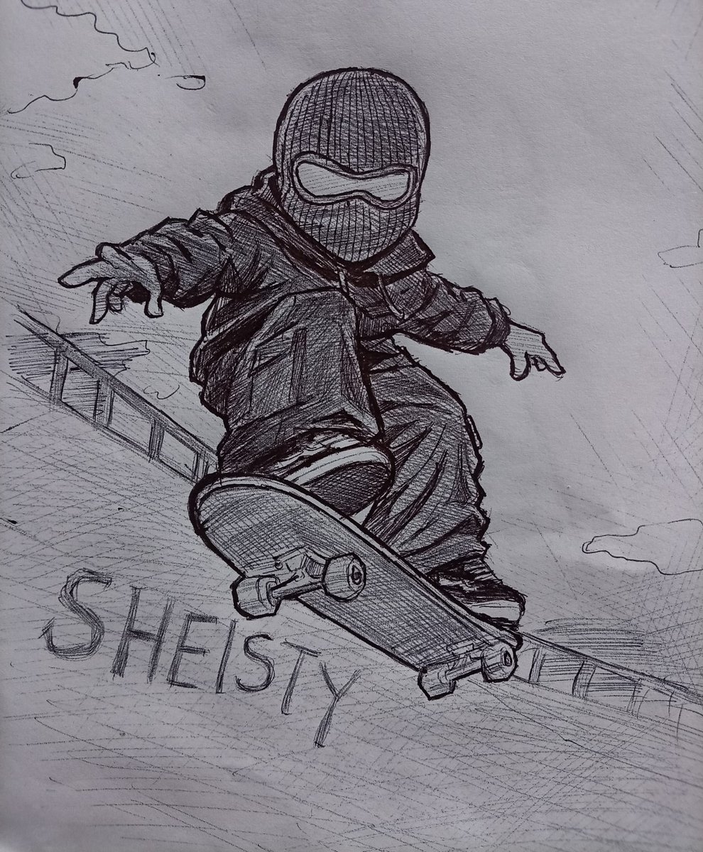 Leooooox_77's tweet photo. GM CT. 
Decided to cook another pen art for @ProjectShiesty .
A symbol of my enthusiasm and support for the community. Hope you like it Chad 🙏 https://t.co/XbA1aoq4Ii