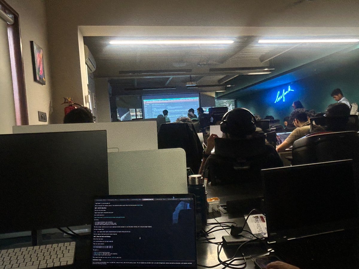 sakshamgt's tweet photo. attended jev buildathon by @failproofai at @lossfunk,

ran my first eval on agent on their platform, it was an amazing event for experimenting w/ agent loops.

thanks to @Niki_agi for such an amazing event. https://t.co/MJhDs7Bi51