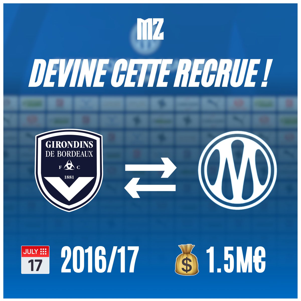 MassiliaZone's tweet photo. 🧩 Saurez-vous retrouver cette ancienne recrue de l'OM ? #TeamOM https://t.co/7pklm2GLTT