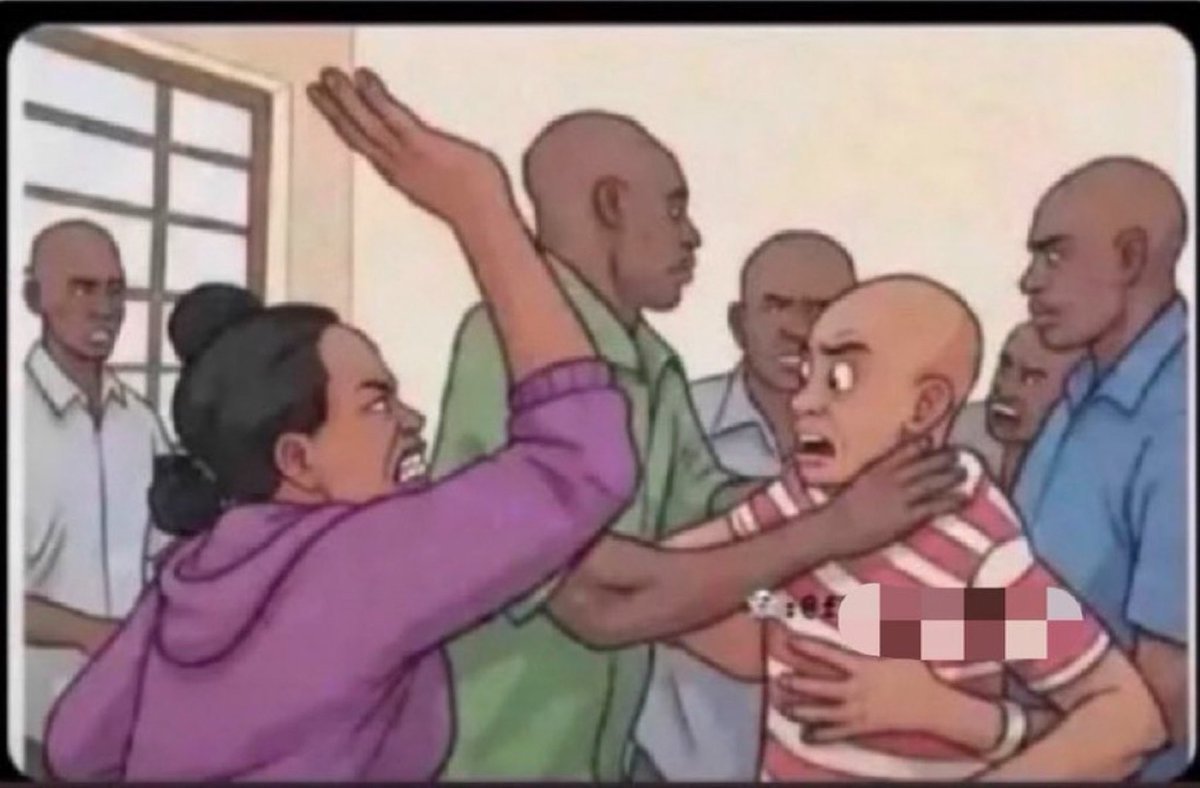 bigdreamer628's tweet photo. Nothing hurts more than receiving the LAST SLAP when being separated during a f!ght 😭 https://t.co/7JXY6rS995