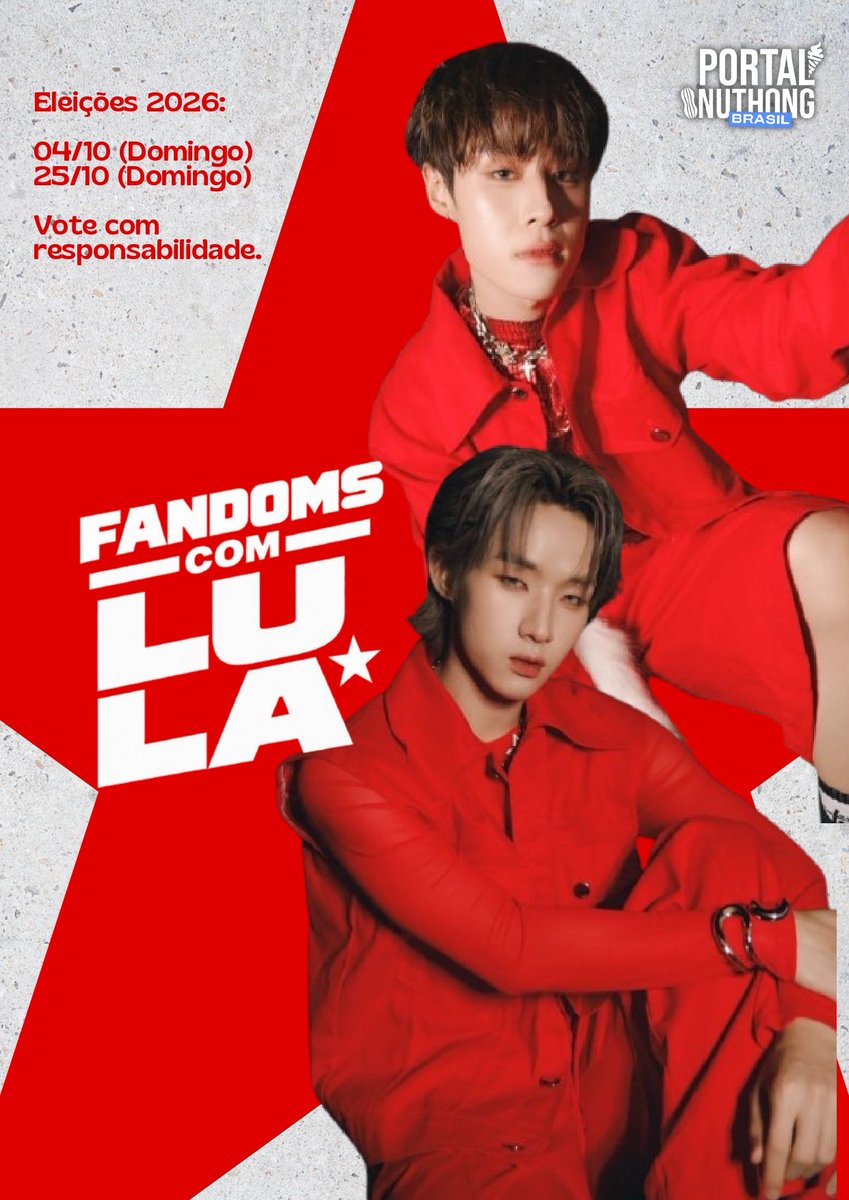 portalnuthongbr's tweet photo. ⭐️FANDOMS COM LULA!

Em defesa do Brasil, da democracia e de um futuro com mais justiça social, fandoms de diferentes artistas, comunidades e partes do mundo se unem em uma só voz para declarar seu apoio ao presidente Lula.

@LulaOficial https://t.co/eT2q8hGXDf