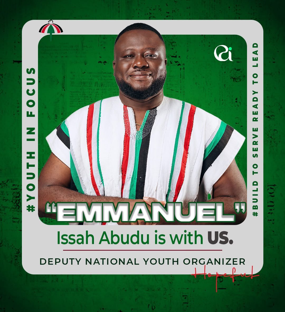 sua_nyansaa_'s tweet photo. Competence is not a slogan. It is a Youth Working Committee with defined roles, stronger Branch Youth Organizer involvement, and a culture of mentorship. He is ready to contest for NDC National Deputy Youth Organizer on that foundation. ✊
#EmmanuelIssahAbudu #WinTogetherRiseTogether #DeputyYouthOrganizer