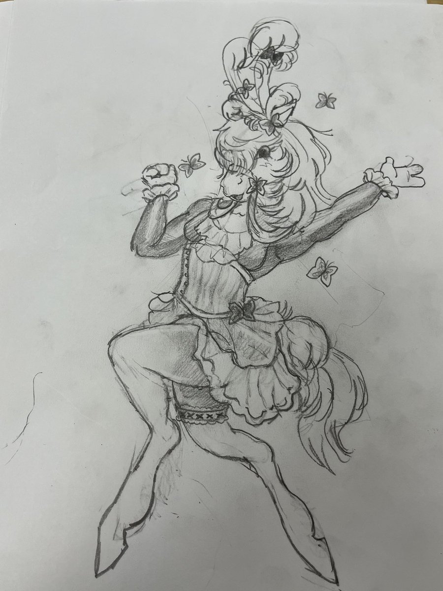 scaryperi's tweet photo. her name is lovely butterflies #furryart https://t.co/tmvQJLeh9P