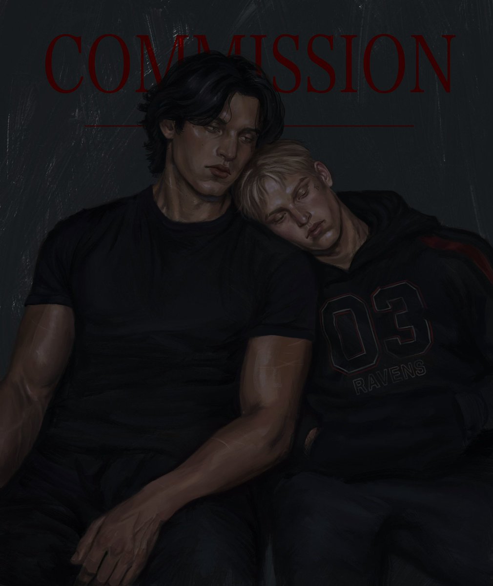evyltalks's tweet photo. andrew &amp; jean
“if jean had stuck around long enough andrew would have gotten on pretty well with him” — Nora Sakavic 

art for clipped wings by @ inevitablestars, commissioned by Alyssa as a gift for her friend

#aftg https://t.co/SC5uMwht2I