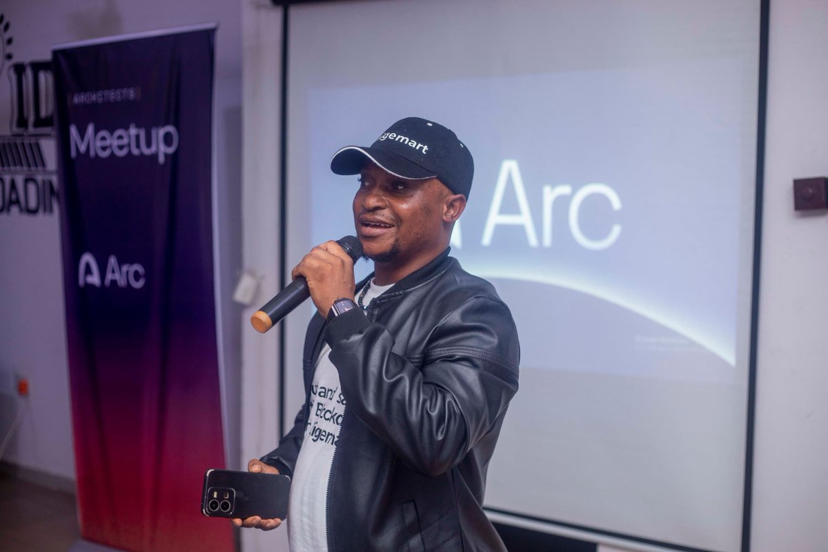 TechyDom's tweet photo. If you weren’t at the 2nd edition of the Arc Uyo Meetup, you missed out BIG TIME. 

Yesterday, we explored The Agentic Economy on Arc right here in Uyo, Akwa Ibom.

Founders from Tella, OinkAI and InfinitePay shared why they chose to build on Arc, followed by an engaging panel, https://t.co/Qc890mcWqq