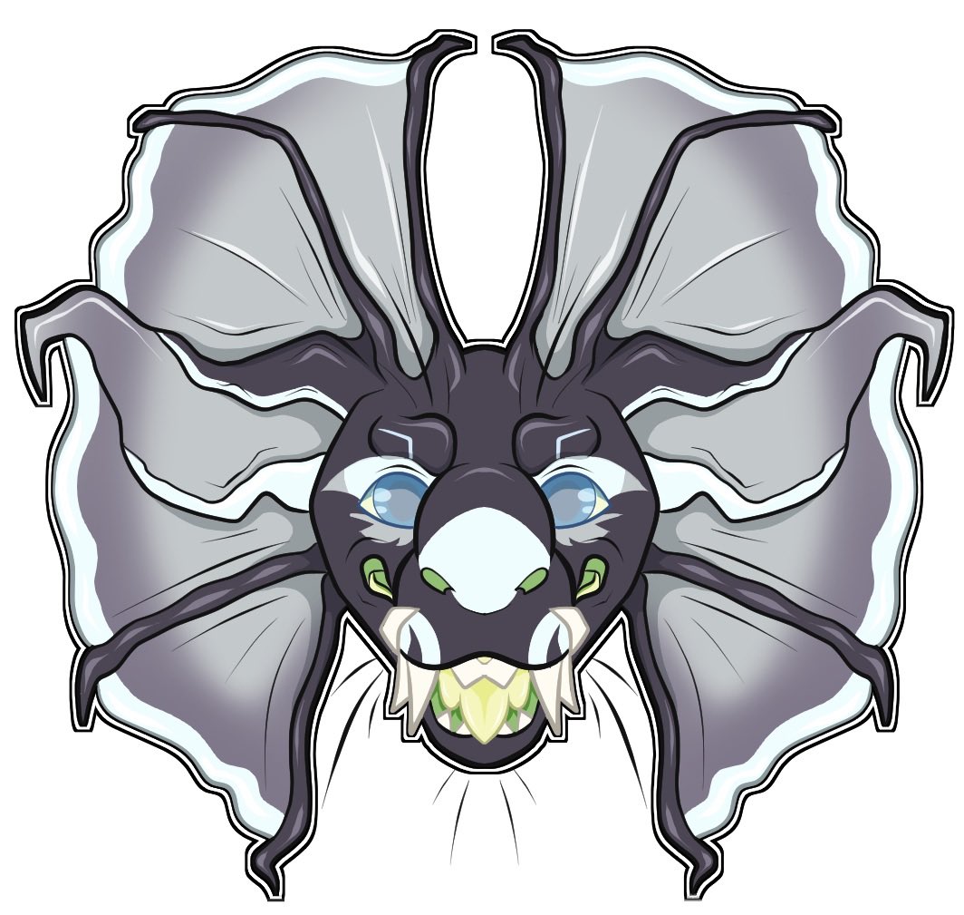 treblemaker_art's tweet photo. A series of “button” headshots I’ve been working on! 
I’m doing one of these for every one of my alladons, and got some of the hardest to draw yet to go… wish me luck 🫠
#art #artist #furryartist https://t.co/wm9qpqFTZ2