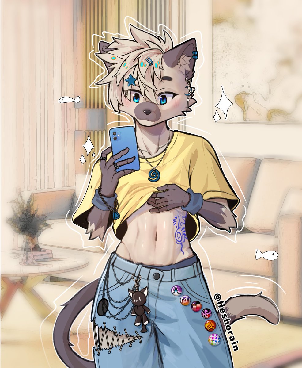 Heshorain's tweet photo. it's finished 🤩

#furryartㅤ https://t.co/iqjZwQJ1Fq