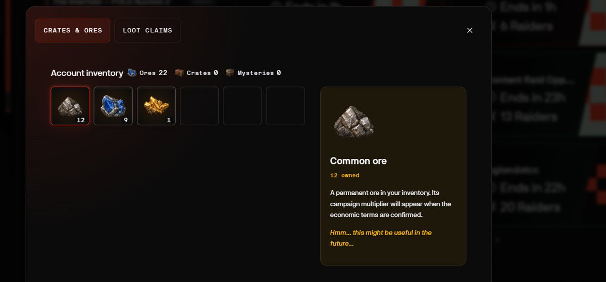 ardanaabbcc's tweet photo. Today I wanna share about The Republic Legion ores ....
Let’s break down how Ores boost your multiplier in the Legion x Jumper and The Republic campaign! 

Your total Draw weight is calculated using this formula: VP x (Ore + Referral + OG History + Squad) = Draw weight. https://t.co/lSWzQ66RAt