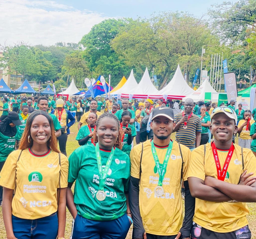 Neena_Elsie's tweet photo. Today at the #2026MakRun !🏃♀️
We ran for the future of this Hill @Makerere.
#MakRun
#marathon
#outreach
#impact https://t.co/OEgIM54DFl