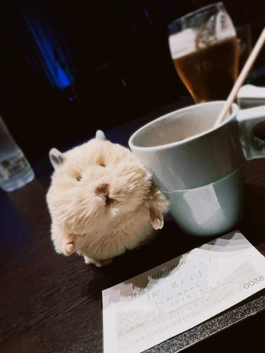 nonono1985's tweet photo. 陣内和生さんワンマンたのしかった！
良い音楽は飽きないのよ、ずっと聴いていたい
お疲れ様です✨️そしておめでとうございます🎂💖 https://t.co/5B3DgFu3CX