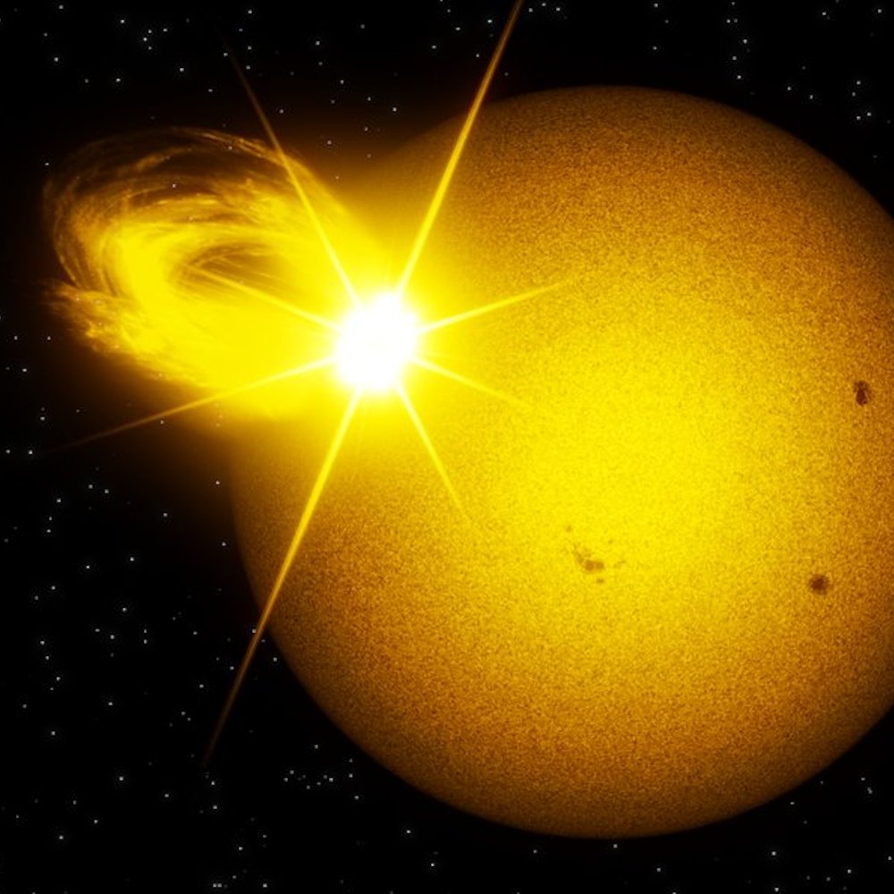 The Sun Could Produce an Extreme Superflare

New research shows the Sun could potentially produce a superflare far more powerful than anything observed in the m