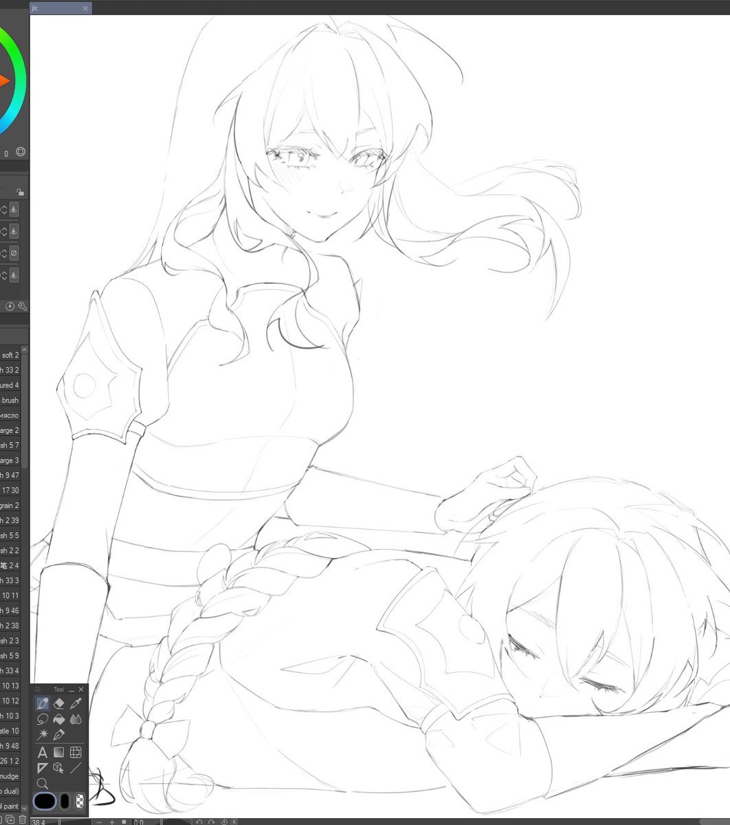 Acryphy's tweet photo. Someday I'll stop posting only wips
#Jealuc #Dawndelion https://t.co/RJxILww9pr