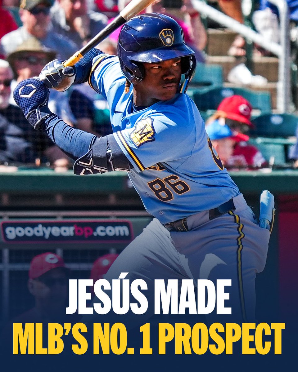 Brewers top prospect Jesús Made finished a full season in Double-A 

.271/.344/.430
14 HR
91 RBI
37 SB

Made rose from MLB's No. 56 prospect in 2025 to MLB's No