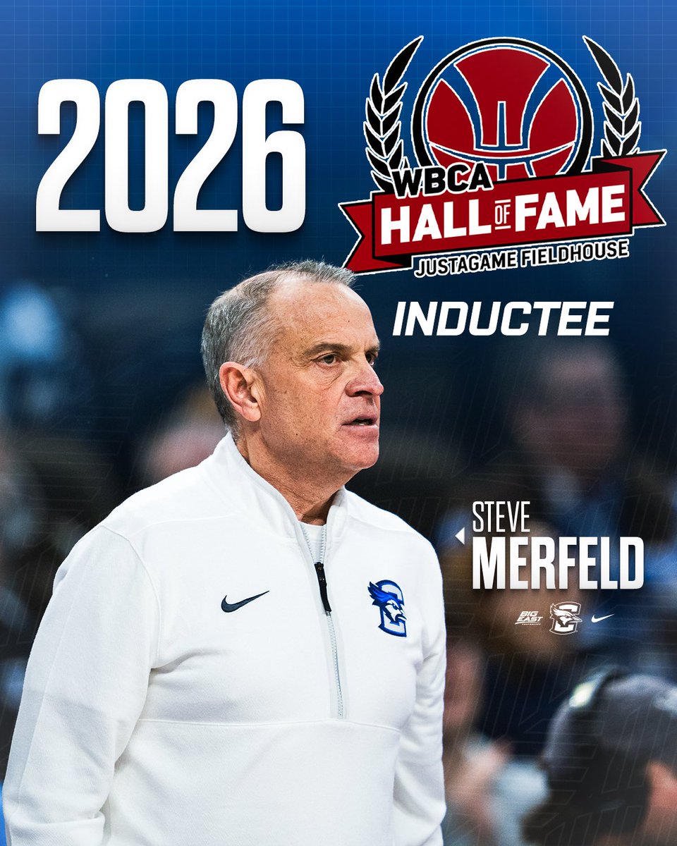 BluejayMBB's tweet photo. Congratulations to Steve Merfeld on being inducted into the Wisconsin Basketball Coaches Association Hall of Fame! 

#GoJays https://t.co/cYoawpy76j