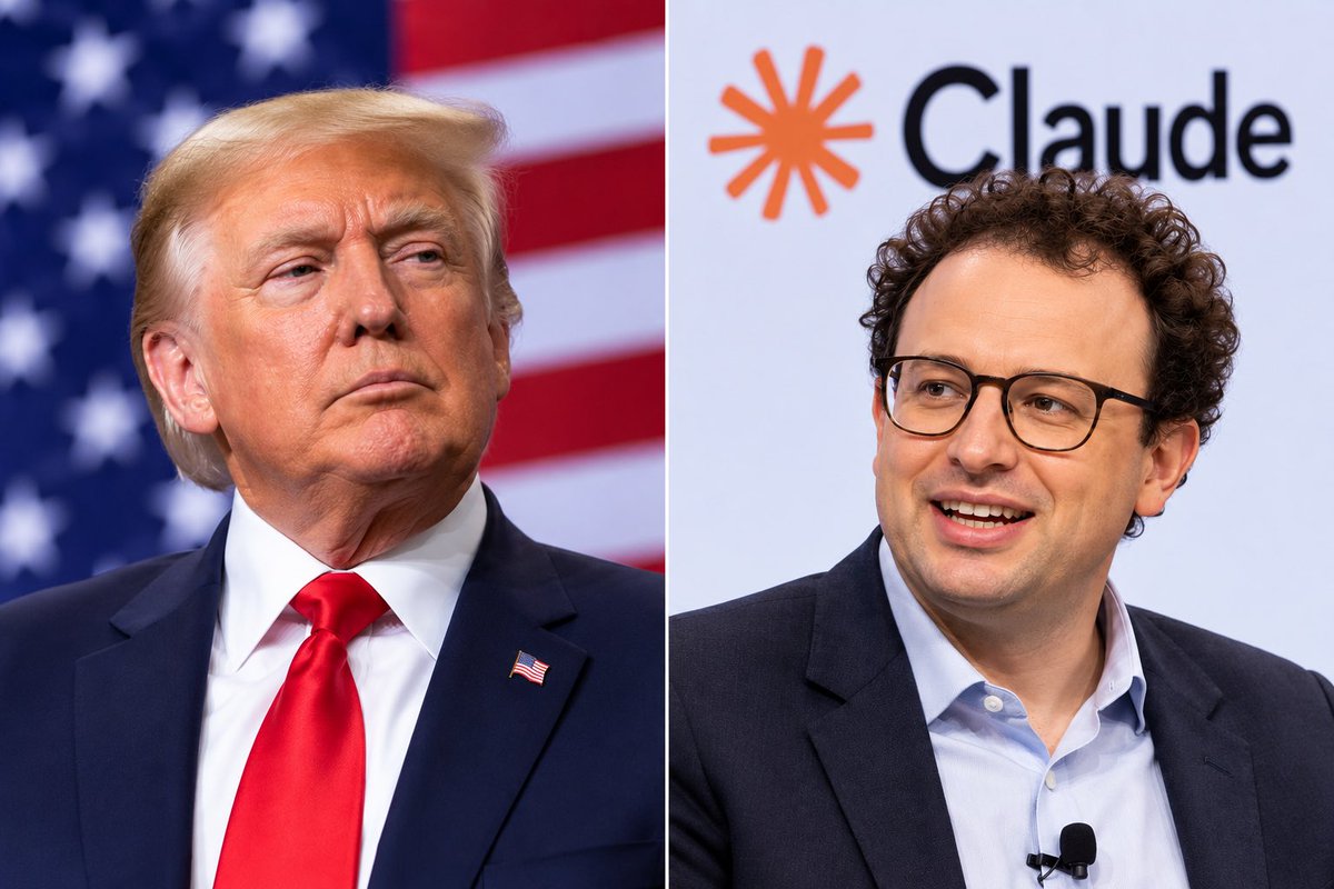 cryptothedoggy's tweet photo. 🚨BREAKING🚨

President Trump to host Anthropic CEO Dario Amodei at a private White House dinner tonight. https://t.co/YLzper1mbR