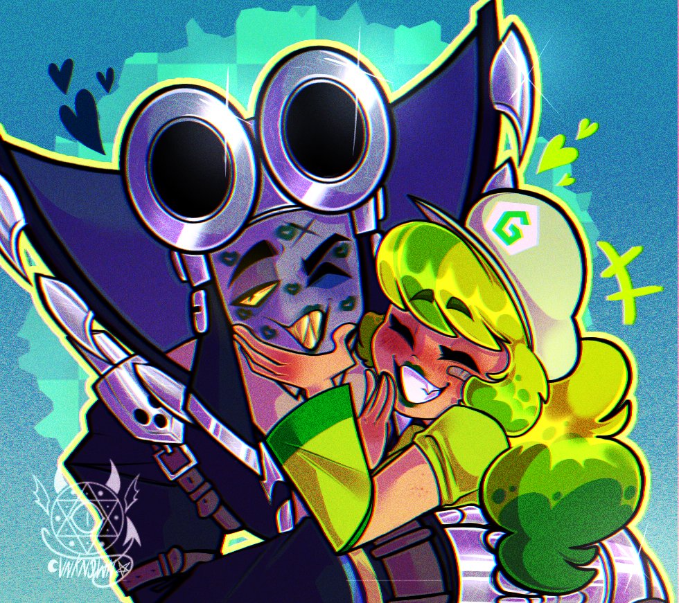 Unknown01315's tweet photo. ARTFIGHT FINALE—sheesh. I had to upload sum cuz this acc is a literal flop but y'know— Anyway, imma go hide now before I get slimed and start my "Puzzles sona" now.
•
• @GabbyTheBlue 
• "SillySt4rz" on AF
• @wifi4ghosts
•
• #Artfight2026 #artfight2026 https://t.co/sKG8i4dvgW
