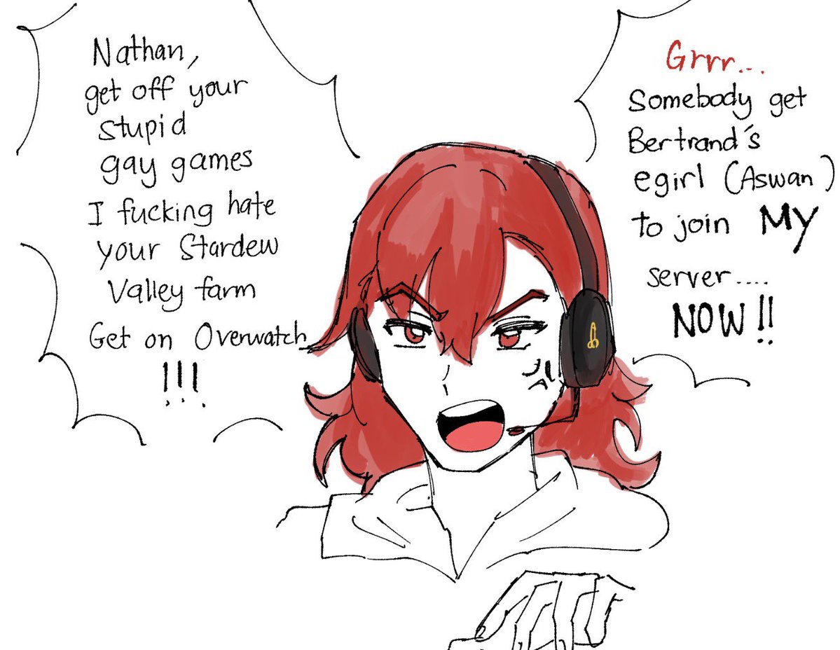 feIixwaIken's tweet photo. i havent even play Leda’s route yet https://t.co/YZw4IJoDRk