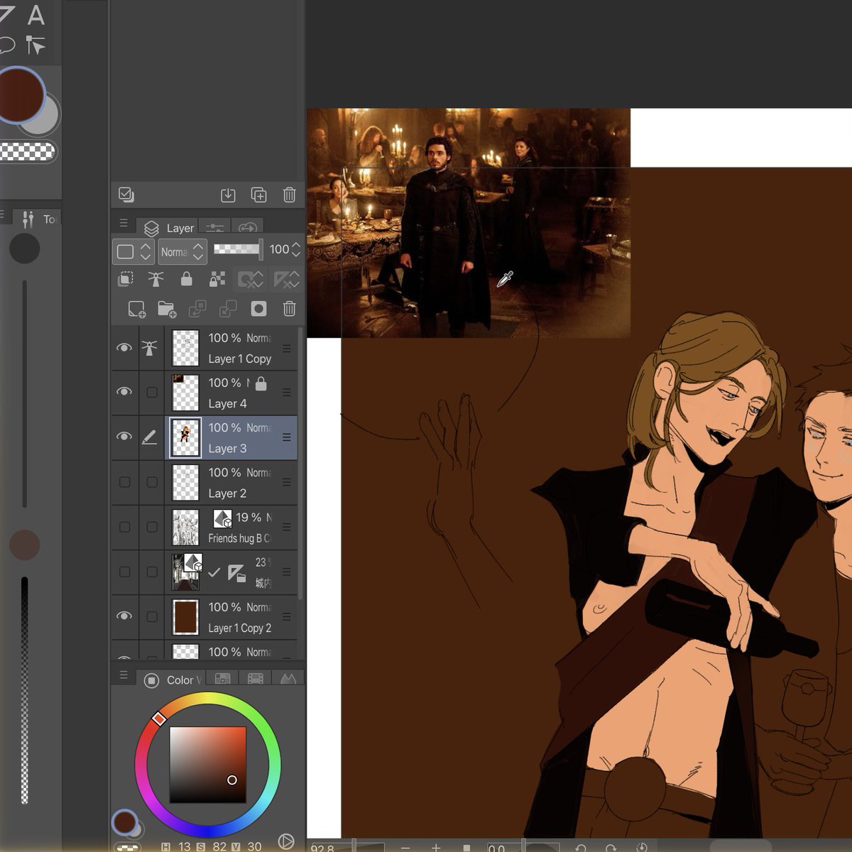 zuuvvuu's tweet photo. Was in need of a candlelit room color palette and then https://t.co/FobYmyG6py