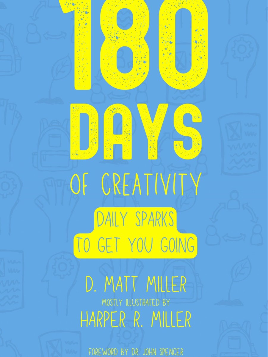 dropstepdunk's tweet photo. Day 17 from the book 180 Days of Creativity: Invent a holiday and its traditions. What holiday would you create? #180DaysOfCreativity #teachersfollowteachers #classroom #creativity https://t.co/vScrbfrmT7