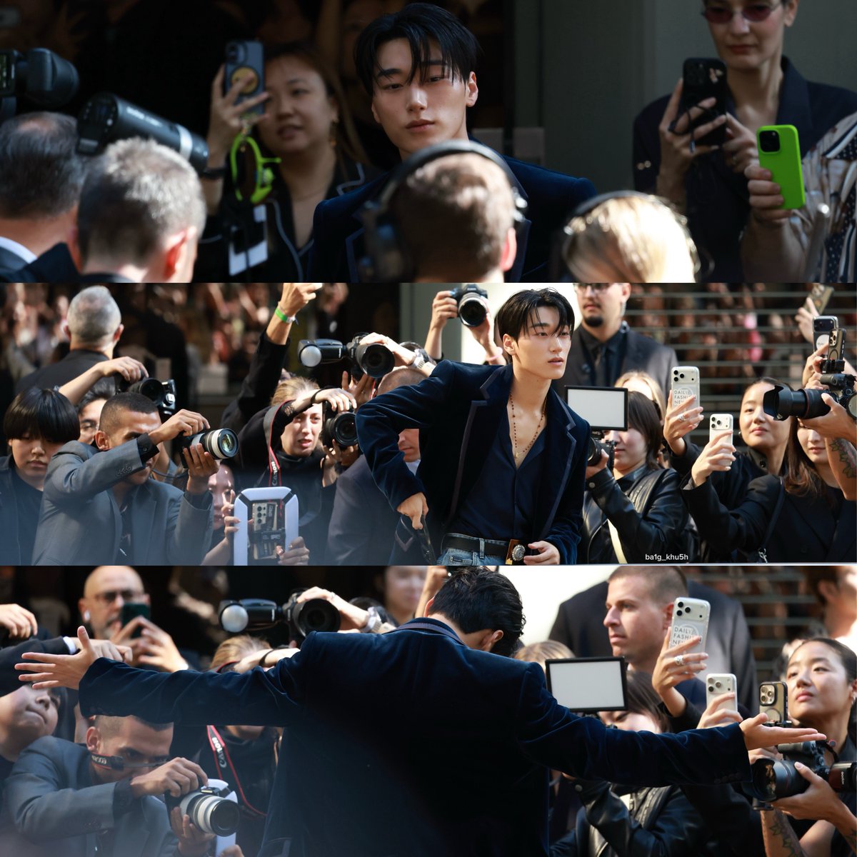 ba1g_khu5h's tweet photo. 260926 최산! 최산! 최산! 
#CHOISAN #SANxDOLCEGABBANASS27
#DGSS27 #DOLCEGABBANA https://t.co/Vohuz7rPku