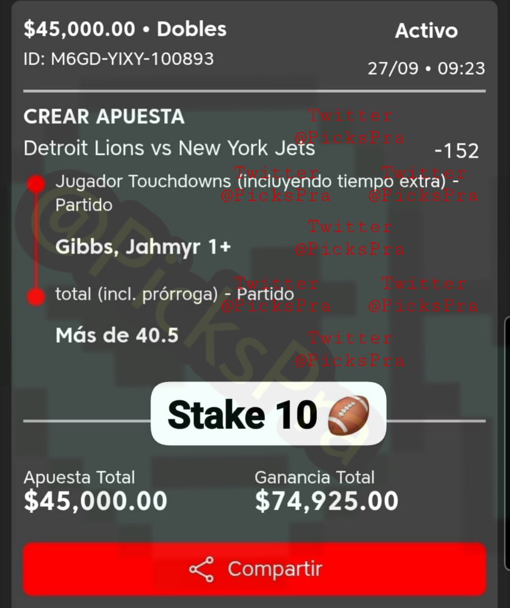 PicksPra's tweet photo. Les comparto 4 apuestas PREMIUM de Gallito VIP 🐓 para la NFL 🏈 y MLB ⚾ 

Regálenme su like ♥️ para subirles más 🎁🎁🎁 https://t.co/FVhdieFxW4