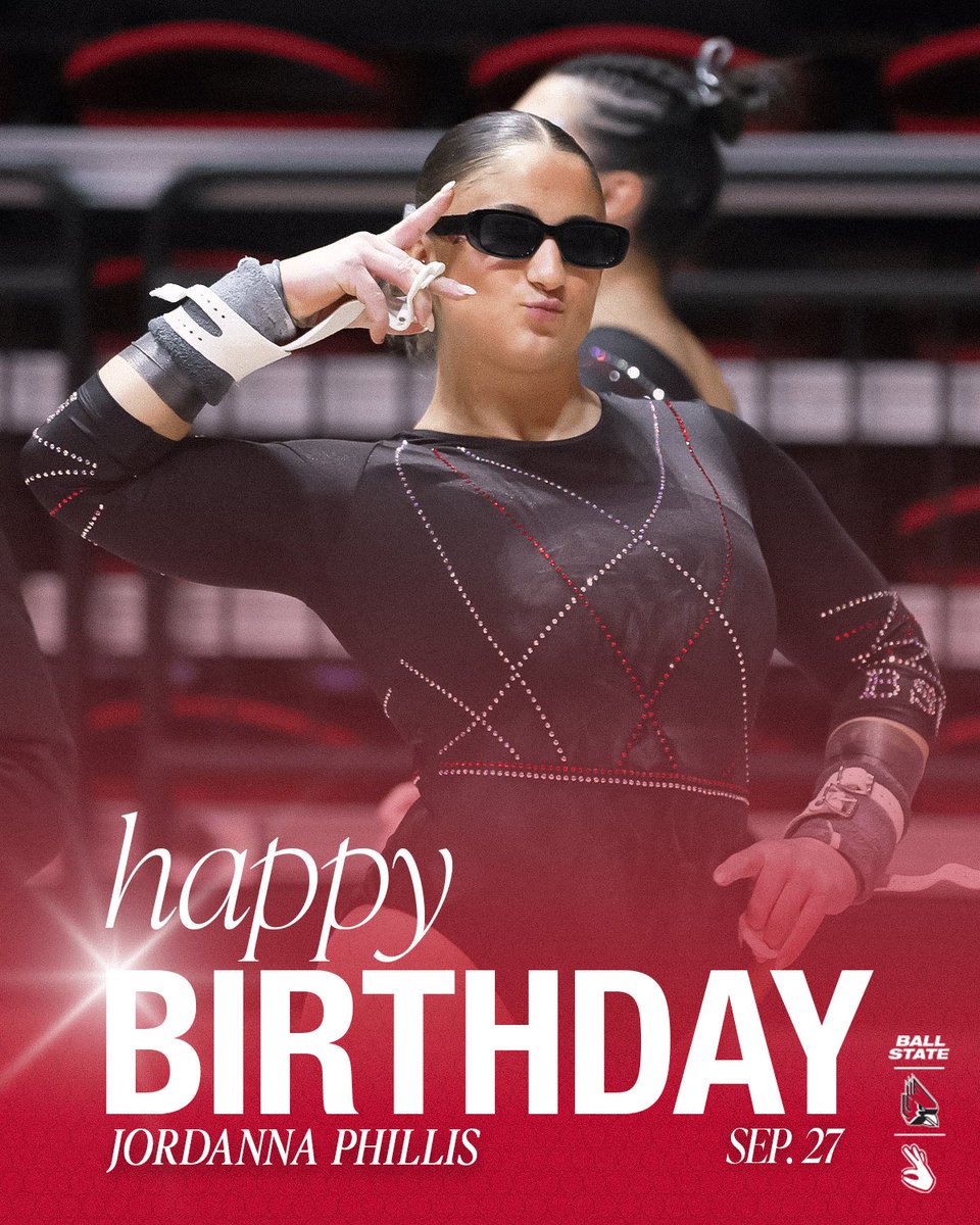 BallStateGYM's tweet photo. Happy Birthday Jord!! 🎊🎂
#ChirpChirp x #WeFly https://t.co/OzhDOdClzx