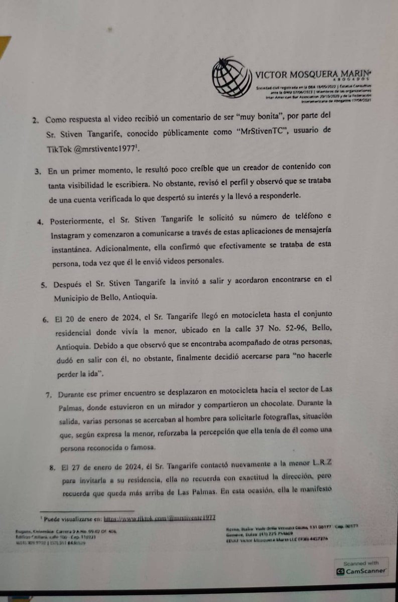 MargauxDulc's tweet photo. Analicemos el documento presentado por los abogados de Westcol, si según hubieron dos encuentros 
1 el 20 de enero (Donde mr stiven hizo stream toda la tarde y hasta la madrugada)
2 el 27 de enero (Donde el estaba en USA)
Como se produjeron dichos encuentros? 
No tiene sentido https://t.co/9c14nW54GI
