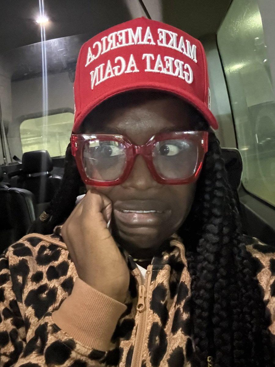 DBallinger901's tweet photo. No lie this just happened to me at Nashville BNA airport…

As you can see I have my MAGA hat on.. some transformer that’s riding the same shuttle bus as me says..

“Pretty disgusting you support that man.”

Me: Oh? Well it’s pretty disgusting you have balls under your skirt sir.

Tf

#MAGA