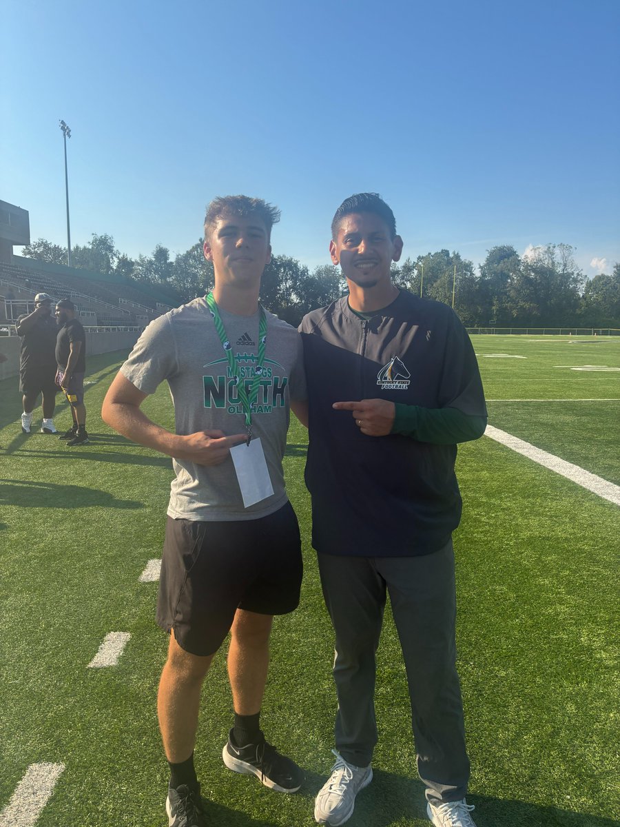 CW_Kicking's tweet photo. Game Day Visit at Kentucky State @KYSUFB 

Great conversations and big things ahead!

Thanks to @Coach_MSanchez for the invite!

4⭐️ Kicker 
1 Offer    
5X NOHS Record Holder    
Trained by @CoachGantz #GWK

@JBrown_YL @BDRoberts20 @NOHSFball @Coach_MSanchez @cleats2whistle @JonHilbert23 @j_wine21