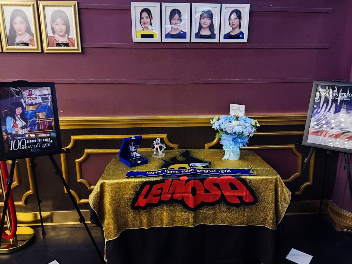 terpesonaofc's tweet photo. Malam #sonshine🌟

Tadi malam minson abis mengunjungi projek dari kakak kakak @Le_ViosaOFC loh untuk merayakan 100 show nya ci @Levi_JKT48

Projek nya keren dan bagus banget
Btw mau dong gundam nya ci 👉🏻👈🏻

#BeyondTheBuild100 https://t.co/YWw2b7kpGa