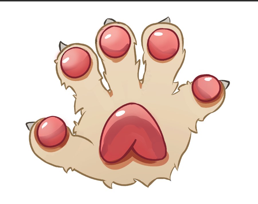 kiwixdef's tweet photo. i tried my best drawing paw bruh
i hate coloring https://t.co/horoF3jRwg
