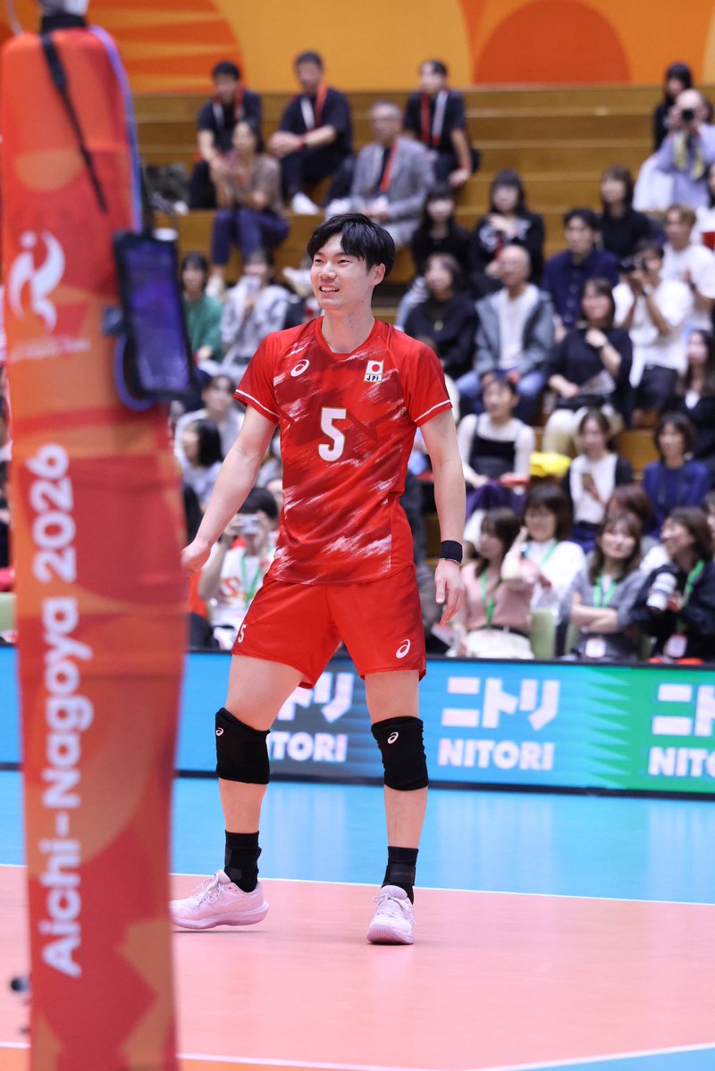 _pbm15's tweet photo. にこにこタツノリ詰め合わせ

#バレーボール男子日本代表 #大塚達宣 選手
20260927 📍 岡崎中央総合公園総合体育館 https://t.co/GKS2r4su9A