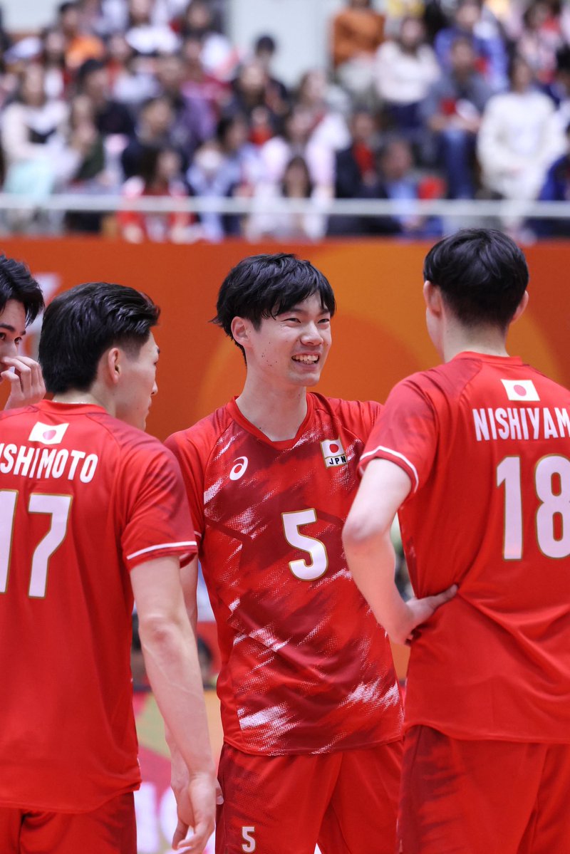 _pbm15's tweet photo. にこにこタツノリ詰め合わせ

#バレーボール男子日本代表 #大塚達宣 選手
20260927 📍 岡崎中央総合公園総合体育館 https://t.co/GKS2r4su9A