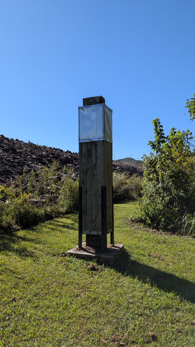 tanisan's tweet photo. 無事帰宅🐥山歩き楽しかったけど、クモの巣だらけでキツかった😇この写真は人工の鳥の巣らしい https://t.co/7kOGhriNWV
