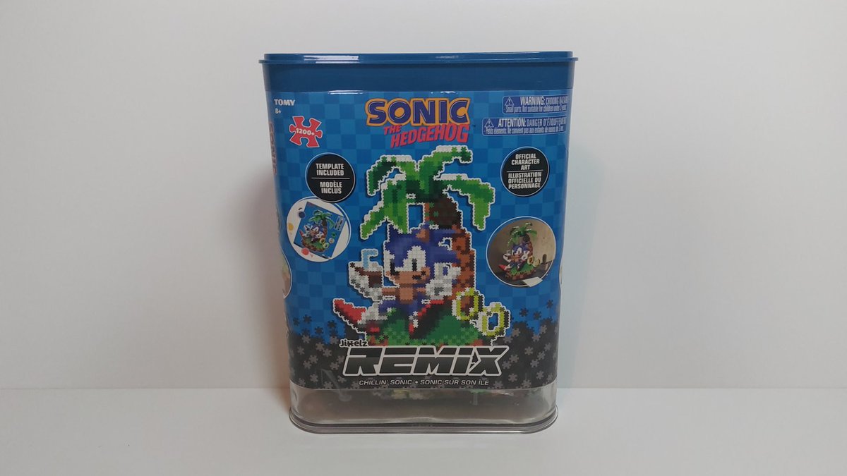 sonicfans_de's tweet photo. Sonic the Hedgehog Jixelz Remix - Chillin´ Sonic - Tomy #sonicthehedgehog #sonic #sega #puzzle #jixels #remix #tomy #merchandise #collection #collector https://t.co/TQcHJJ4rV8