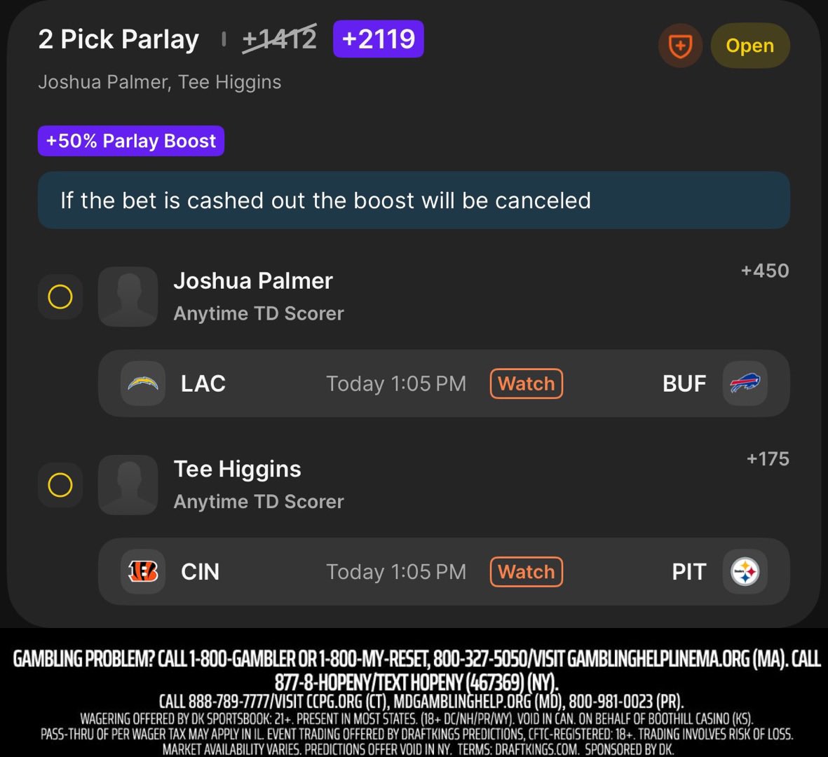 The_PropFather's tweet photo. WR TDs for DK 50% 🤝

https://t.co/pNddAHu4PW https://t.co/cR9ZWtzyCh