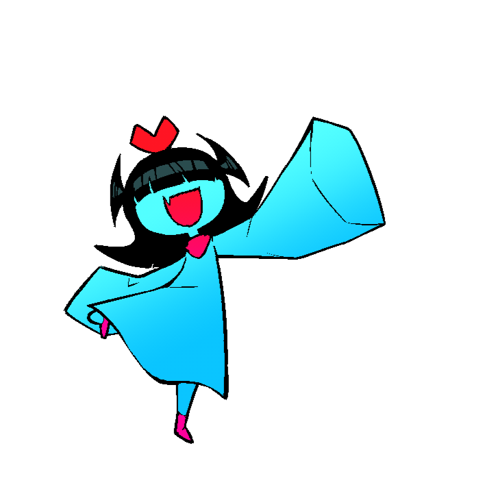 CLMakee's tweet photo. I drew an Aqua #deltarune https://t.co/IJdtguLrrF