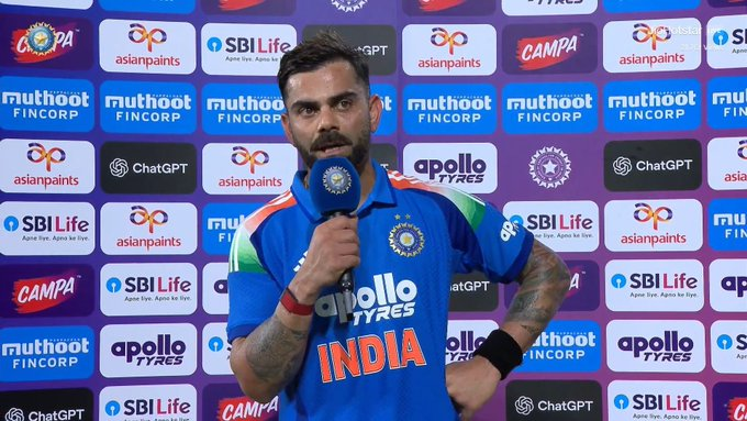 khabribollyka's tweet photo. To be very honest.
- Virat Kohli should not play till 2027 wc, he should play till 2030
#viratkohli #shubmangill #INDvsWI #ODIs #1stODI #khabribollyka #kkbe #cricketnews #IndianCricket #ODICricket
Join: @KhabriBollyKa For More https://t.co/1PsEL5vzqC