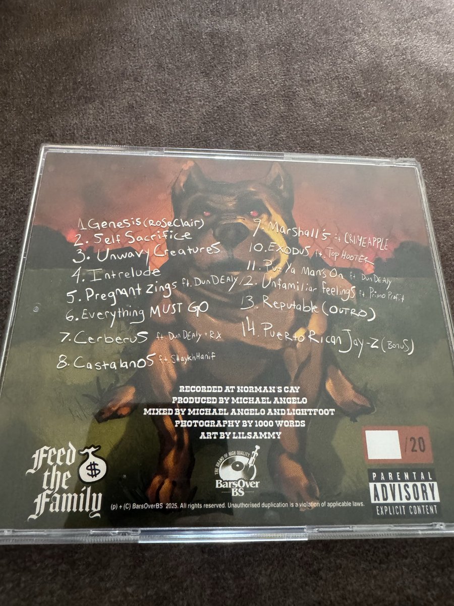 omarshotgun's tweet photo. Man i fcking love this album… ON DOGEZEEEE
Insane production by MichaelAngelo and u know who the waviest, signed by @teflonhoot EL HOTOOO
BORIROCK &amp; MICHAELANGELO - ON DOGZ!
🐶💤 https://t.co/CB5AqCa7hQ