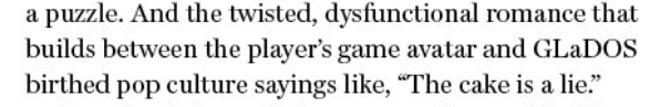 FactsABPortal's tweet photo. Seriously, while I don't take issue with people having different interpretations, I can't really buy into this reading after seeing the developers constantly talk about how they coded GLaDOS and Chell to be ex's https://t.co/Nu8zDJEVLs