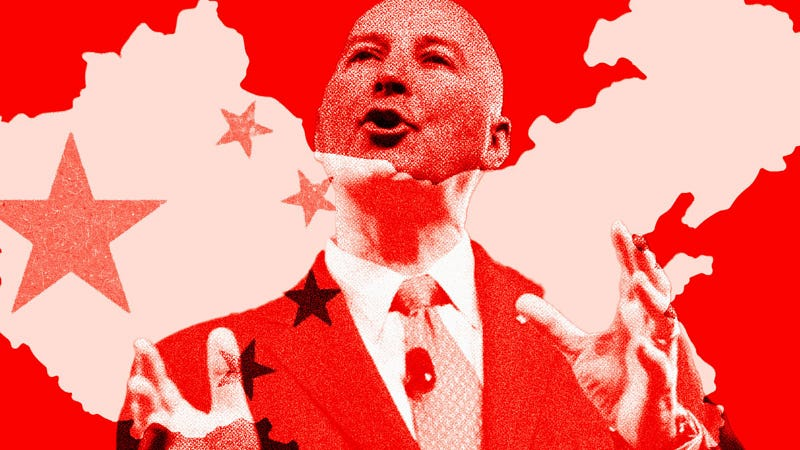 DennisPCrawford's tweet photo. Pete Ricketts has invested at least $23 million in a China based private equity fund. He has tried to cover it up by putting the investment in a Cayman Islands account.  How many Nebraskans have invested in communist China and have accounts in the Cayman Islands? https://t.co/ubAlKiEvVF