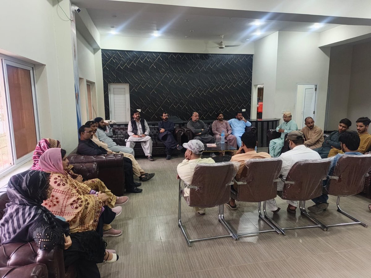 ppp_sami's tweet photo. A Constructive meeting  held in #Malir to strengthen the party’s presence in the digital world.
The discussion focused on modernizing party narrative, improving cordination &amp; building a coordinated strategy to respond to anti-party narratives with facts &amp; clarity.
@MediaCellPPP https://t.co/FgFGCEiYoH